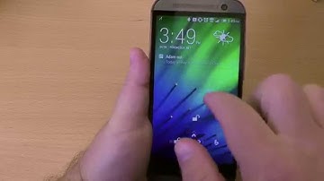 Using Gestures and Motion Launch on the HTC One M8