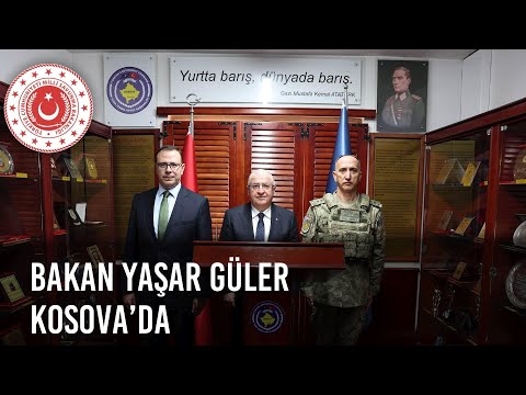 Millî Savunma Bakanı Yaşar Güler Kosova’da