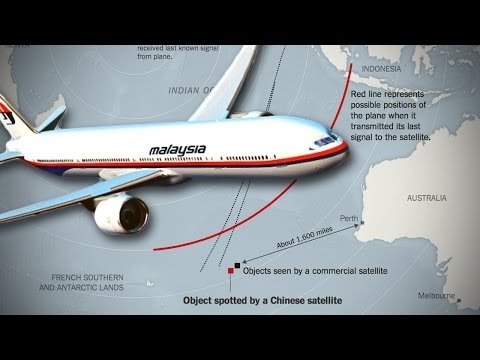 Malaysian Plane Went Down In Indian Ocean