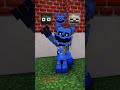 Skeleton x Catnap x Baby Zombie - Baby zombieminecraft animations #minecraft #memes #shorts