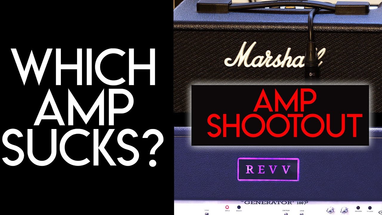 Marshall CODE 25 vs Revv 100p  (and 3 others) | SpectreSoundStudios 