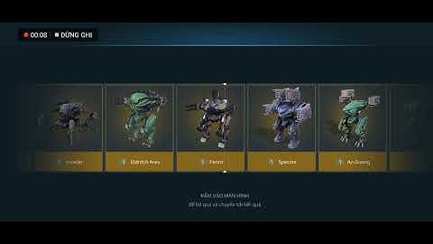 FENRIR WAR ROBOT BẰNG RƯƠNG CỰC ĐẠI AE