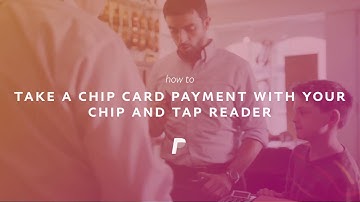 PayPal Chip and Tap card reader: How to take a chip card payment
