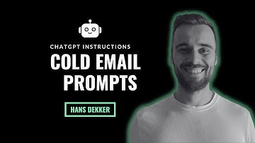 ChatGPT Prompts for Cold Email