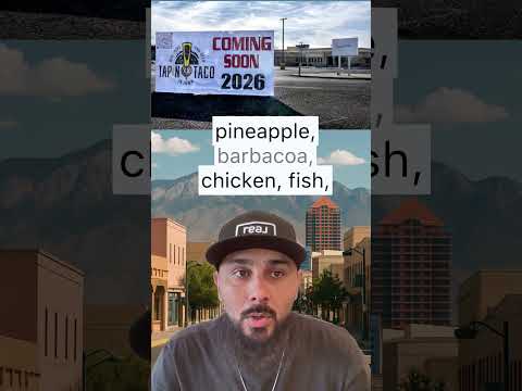 Video thumbnail: Tap N Taco Is Coming to Albuquerque’s Northeast Heights 🌮 | $2 Tacos & Craft Beer