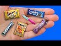 Diy miniature real food hacks and crafts  miniature candy ideas