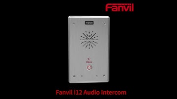 Fanvil i12 SIP Audio Intercom