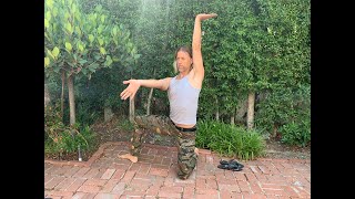 Hip ELDOA Stretch in Internal Rotation Visual Explanation