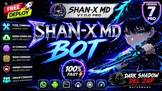 🔥 SHAN-X MD BOT V7 PRO | FREE DEPLOY 2026 🚀 | AI, Media Download & 100+ Powerful Commands #trending screenshot 1