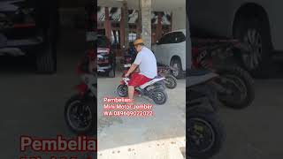 Mini GP 50cc 4tak Matic #motovlog #motogp #minibike #dirtbike #motorcycle #minitrailjember