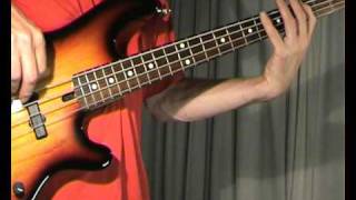 Video thumbnail of "Robert Cray - Right Next Door - Bass Cover"