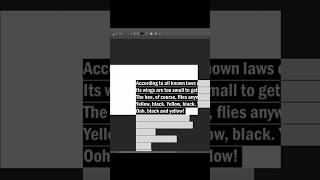 The Entire Bee Movie Script Flipped