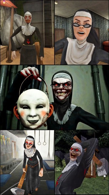 Evil Nun Vs Evil Nun 2 Vs Evil Nun The Broken Mask Vs Evil Nun Rush Vs Ice Scream 8 Evil Nun