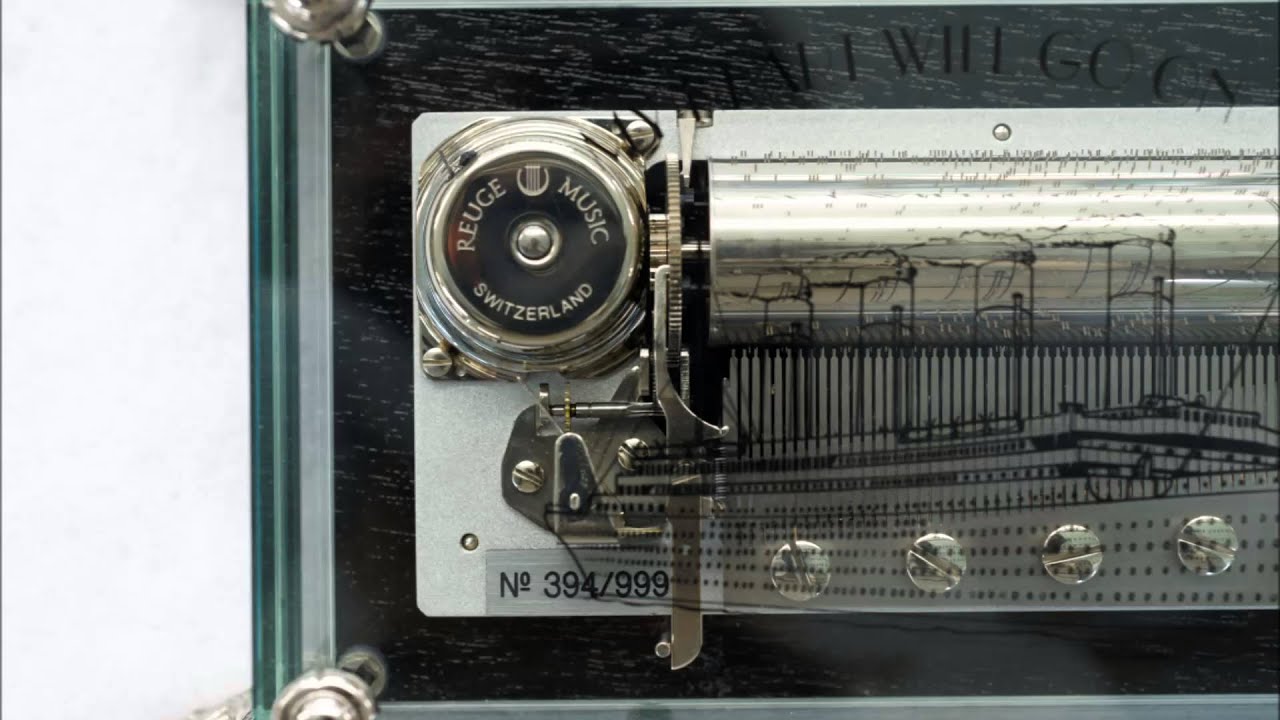 極美品❗️REUGE(ルージュ) DAUPHIN 72弁 3曲 Reuge Dauphin 72 note music box リュージュ72弁3曲 My Heart Will