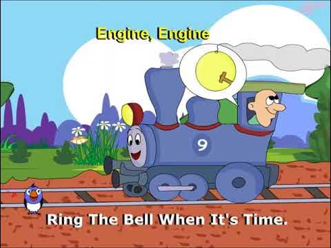 engine engine number 9 rhymes for children - YouTube