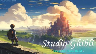 스튜디오 지브리 OST 플레이리스트 -  지브리의 세계로의 여행🎵 당신을 치유하는 음악 [광고 없음] ♬ Studio Ghibli Best Songs Collection