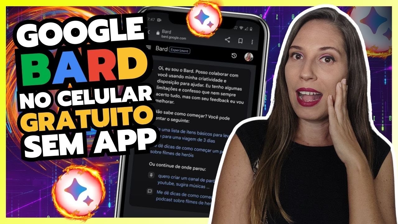 COMO USAR O GOOGLE BARD NO CELULAR A NOVA IA DO GOOGLE NO CELULAR BARD Como usar o google bard no celular a nova ia do google no celular bard