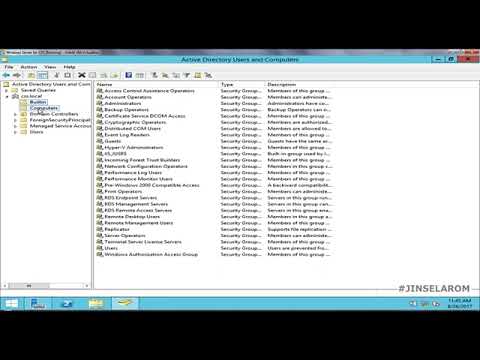 4 Creating Organizational Unit and User Accounts in Windows Server 2012 R2
