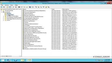 4 Creating Organizational Unit and User Accounts in Windows Server 2012 R2