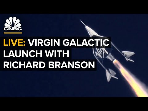 WATCH LIVE: Virgin Galactic spaceflight carrying founder Richard Branson—7/11/21