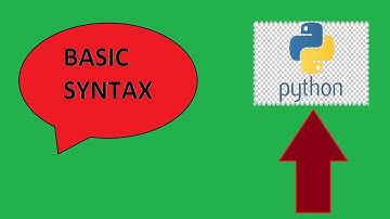 Basic Syntax - Python Basics 3/10 by Saif Alam Khan With Non Stop Learning