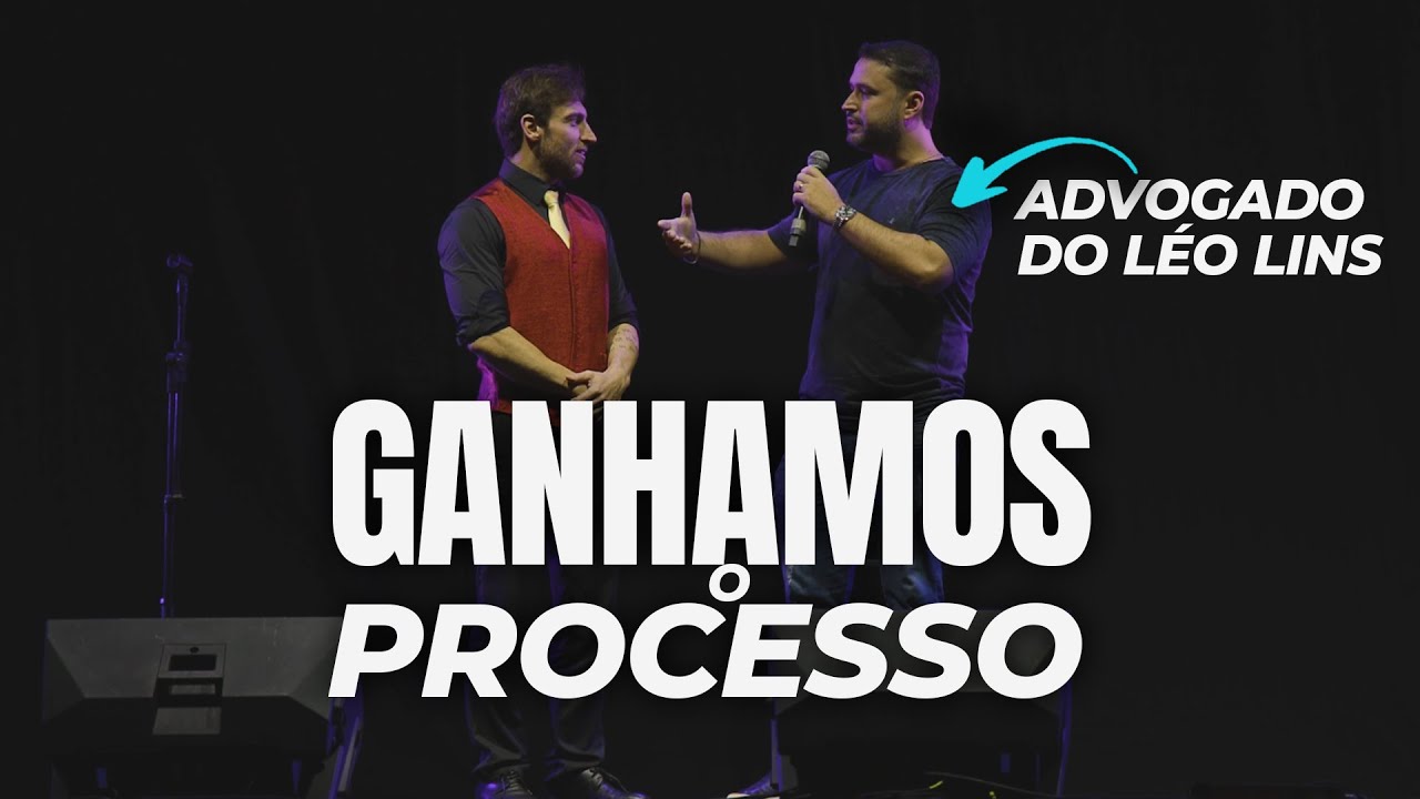 LÉO LINS - MEU ADVOGADO SUBIU NO PALCO E DEU A NOTÍCIA