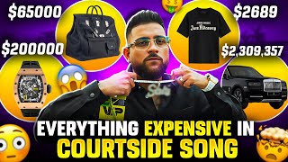 COURTSIDE Karan Aujla Most EXPENSIVE Music Video 2025