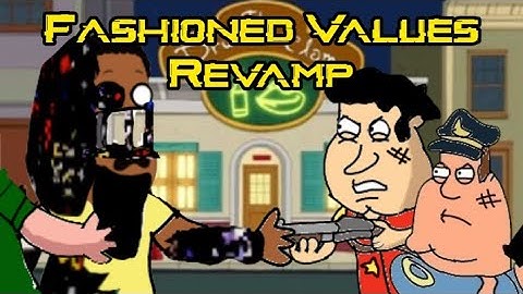 FNF Fashioned Values Revamp Concept Art