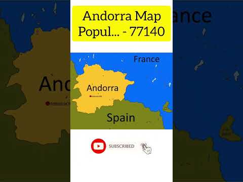 Map in Andorra