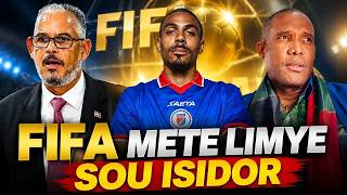 Fifa paka kenbe anko..li mete kouwon nan tet ISIDOR..BAGAY sa pa senp