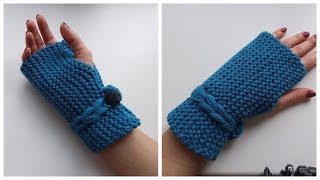 DIY//МИТЕНКИ С ДЕКОРАТИВНОЙ КОСОЙ И ПУГОВИЦЕЙ DIY//МИТЕНКИ С ДЕКОРАТИВНОЙ КОСОЙ И ПУГОВИЦЕЙ
