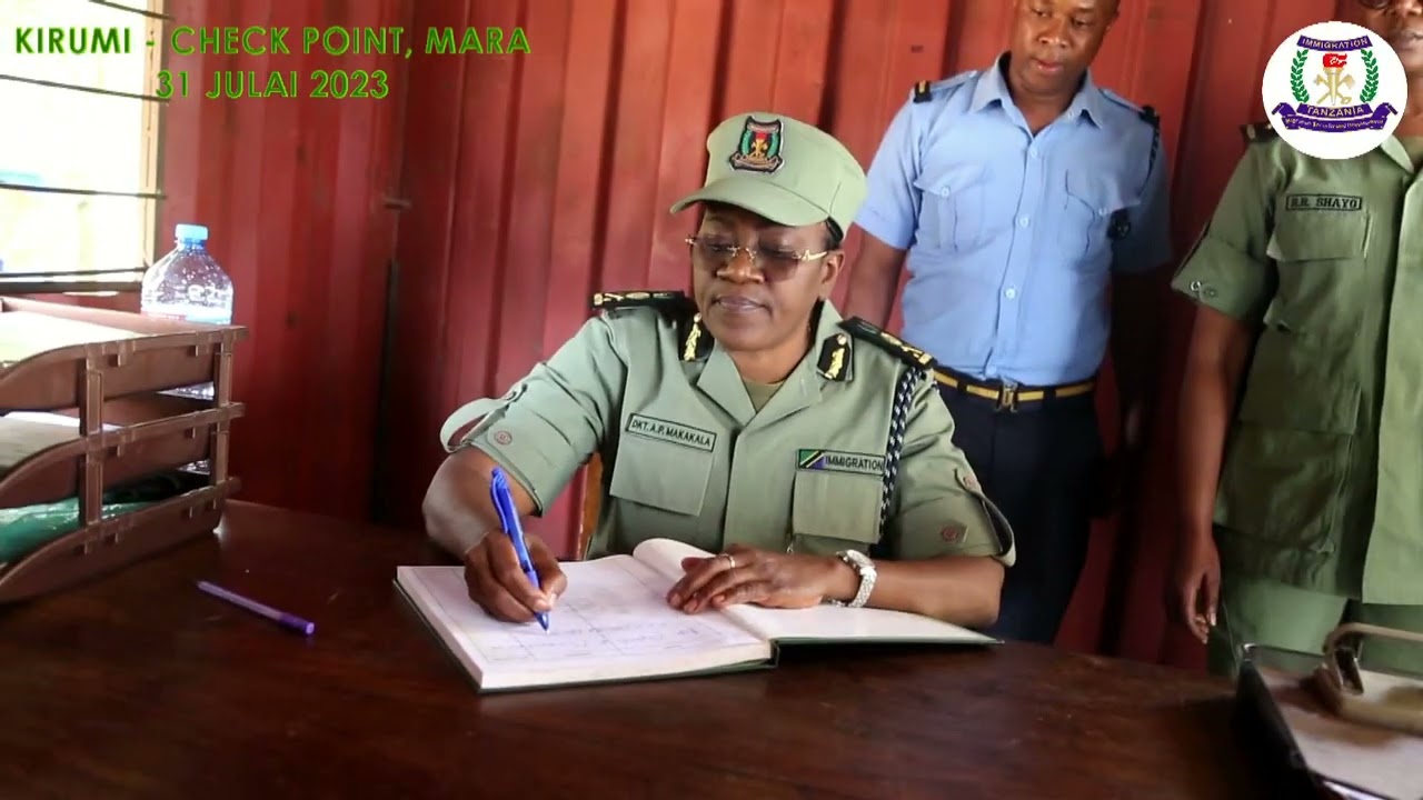 CGI DKT. ANNA MAKAKALA AFANYA ZIARA YA KIKAZI  KATIKA KIZUIZI CHA KIRUMI WILAYANI TARIME MKOANI MARA