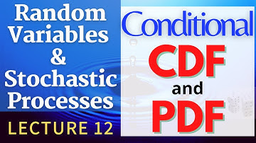 RVSP | Lec-12 | Conditional Distribution and Density