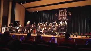 The Beaumont Jazz Ambassadors play at the Skyview Jazz Festival - 12/6/2014