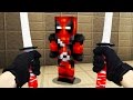 REALISTIC MINECRAFT - STEVE MEETS DEADPOOL! 😈