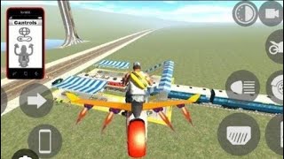 Indian bike 3d new update cheat code jetpack Dangerous driving jet pack in air#youtube