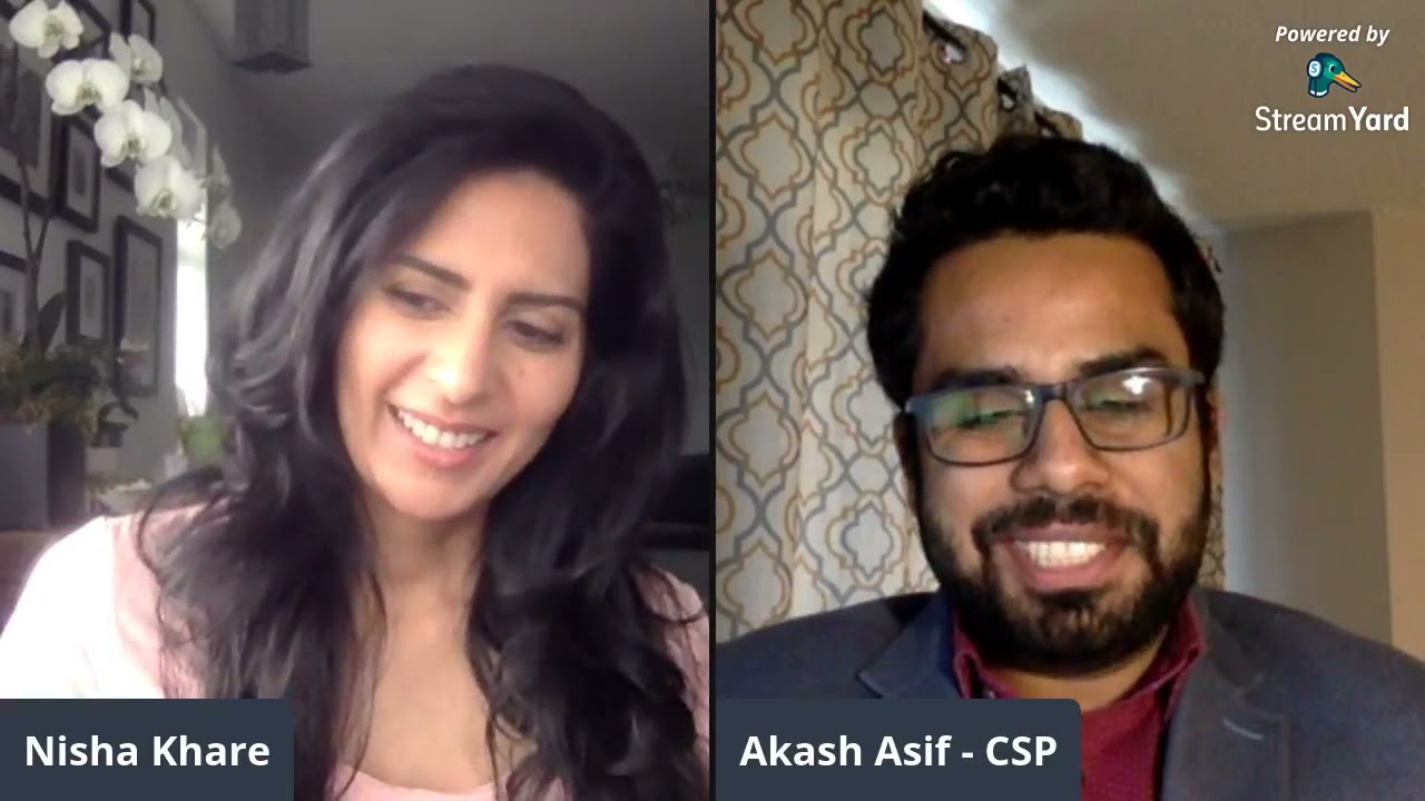 “Wellness Chats with Nisha” in dialogue with the Centre for Suicide Prevention: Akash Asif