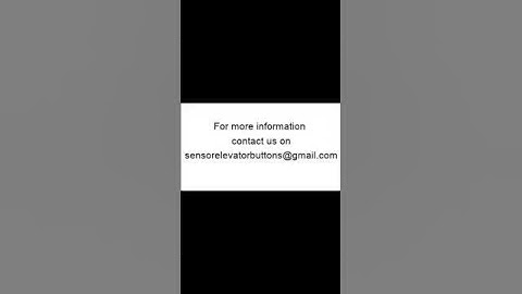 No-Touch Elevator Buttons