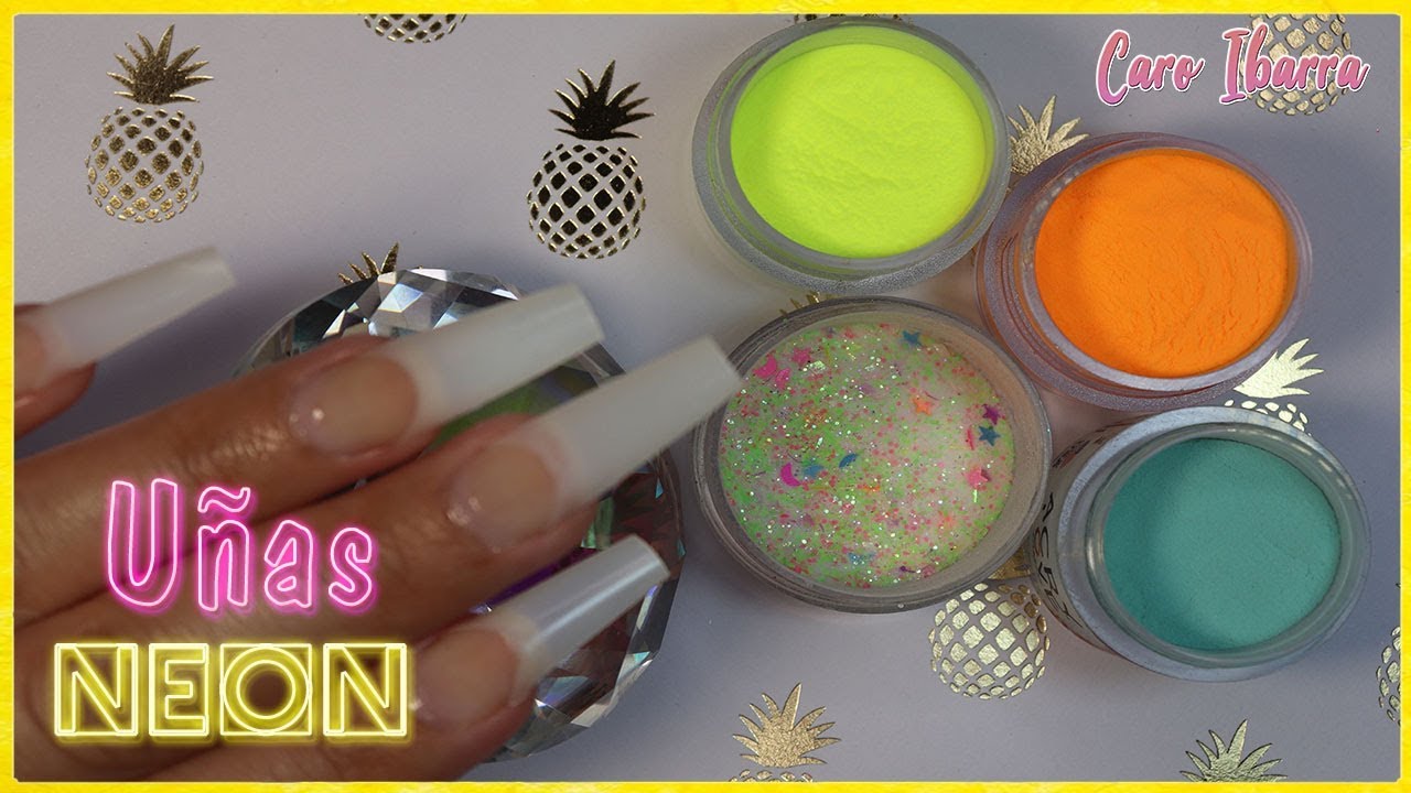 ¿Cuál es la tendencia más reciente en diseños de uñas con colores neon?