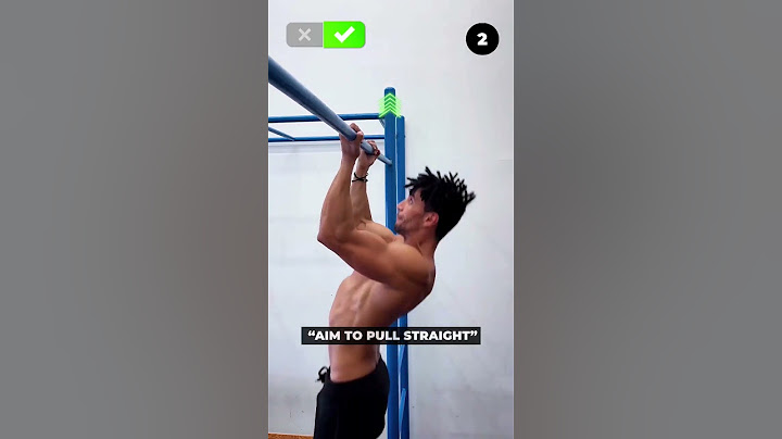 ✅ HOW to do CHIN UPS
