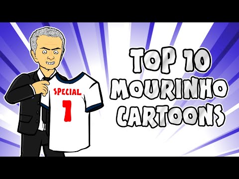 Top 10 Jose Mourinho Cartoons!