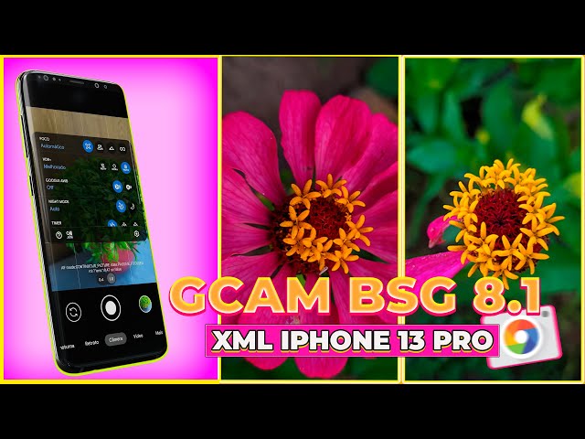 ☀ Nova XML iPHONE 14 para GCAM BSG 8.1