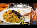 CHICHARRONES en salsa verde recipe: Texture and flavor all in one