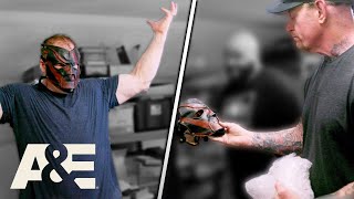 WWE's Most Wanted Treasures: The Undertaker Helps Kane Find His Mask | A&E