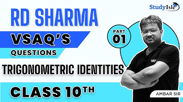 Trigonometric Identities Part 1 VSAQ