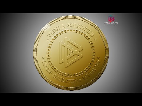 Adobe Photoshop Tutorial Cc 2015 | How To Create Realistic Gold Coin Effect In Adobe Photoshop.