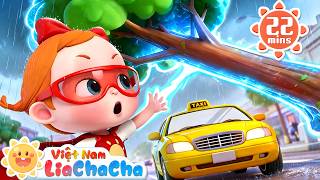 🌟 Siêu anh hùng Lia và Chacha bảo vệ thành phố | LiaChaCha - Ca Nhạc Thiếu Nhi Việt Nam