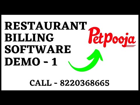 Restaurant Billing Software - 1 / call us 8220368665