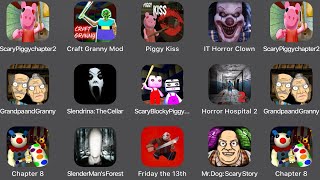 Scary Piggy Chapter 2,Craft Granny Mod,Piggy Kiss,IT Horror Clown,Grandpa And Granny,Slendrina, screenshot 4
