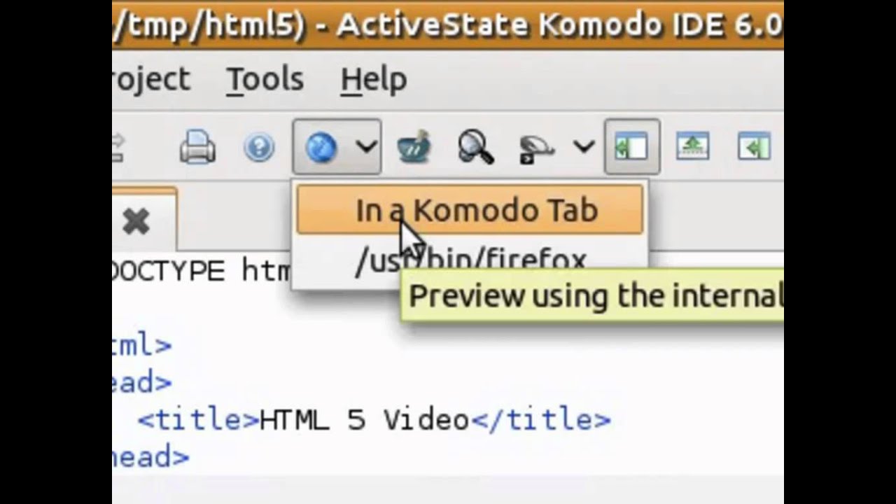Komodo Ide: Editing Html, Css And Javascript